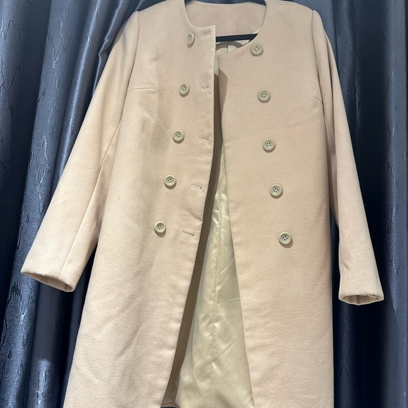 Handmade trench coat 100% wool - Picture 3 of 6